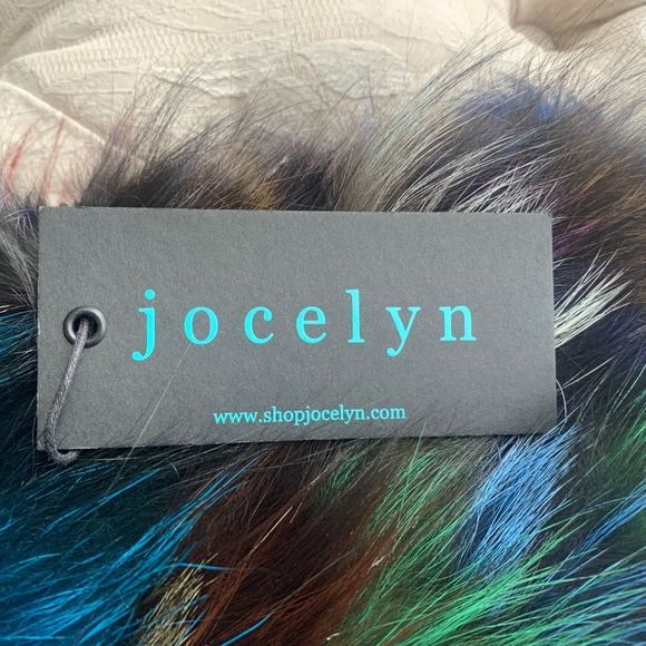 Jocelyn Fox Fur Clutch New with Tags!!!RARE!!!💜💜 - Picture 6 of 6